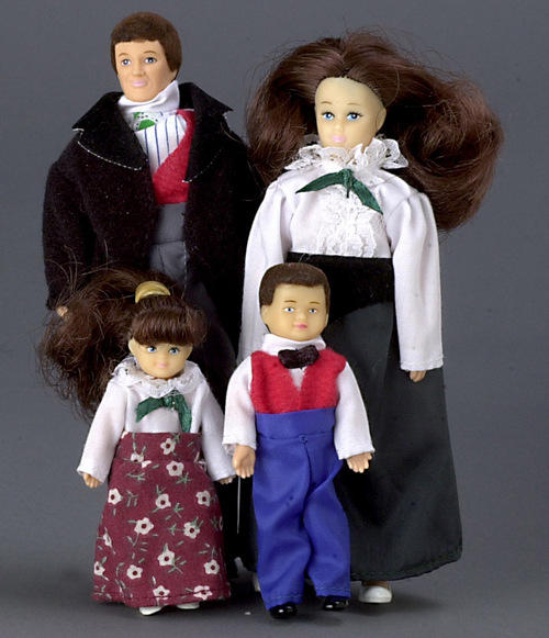 Victorian Doll Family