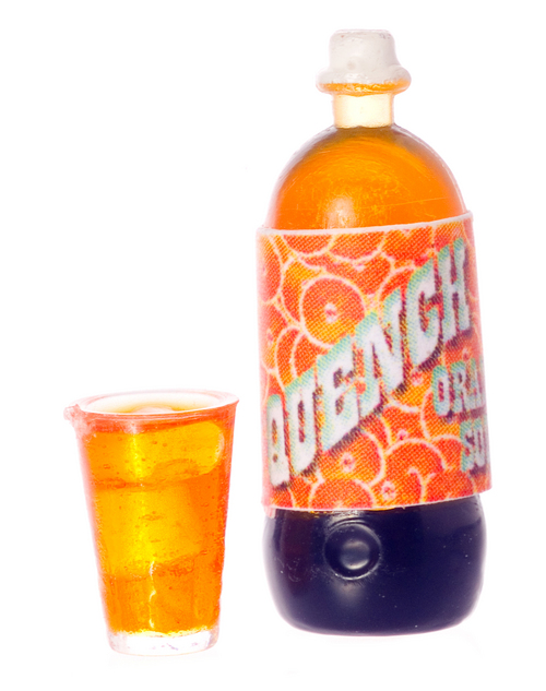 Orange Soda w/ Glass