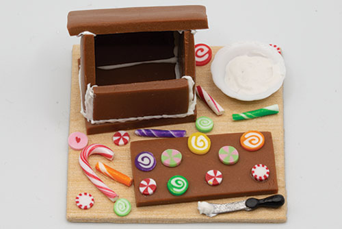 (image for) Gingerbread House in the Making