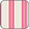 Cotton Fabric Cherry Stripe