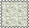 1/2in Scale Silk Fabric Campagne Green