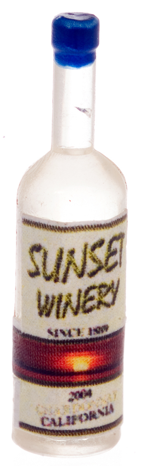 1/2in Scale Sunset White Wine Bottle