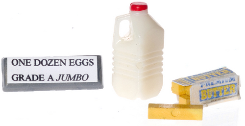 Dairy Set - Milk - Butter - Egg