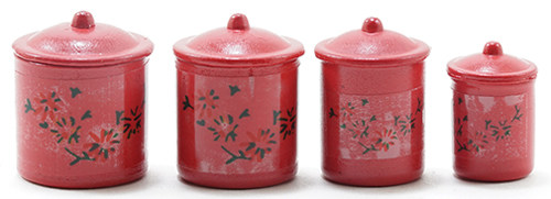 Canister Set - Red