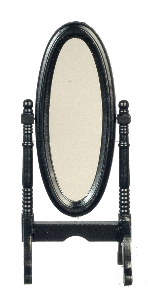 Cheval Dressing Mirror - Black