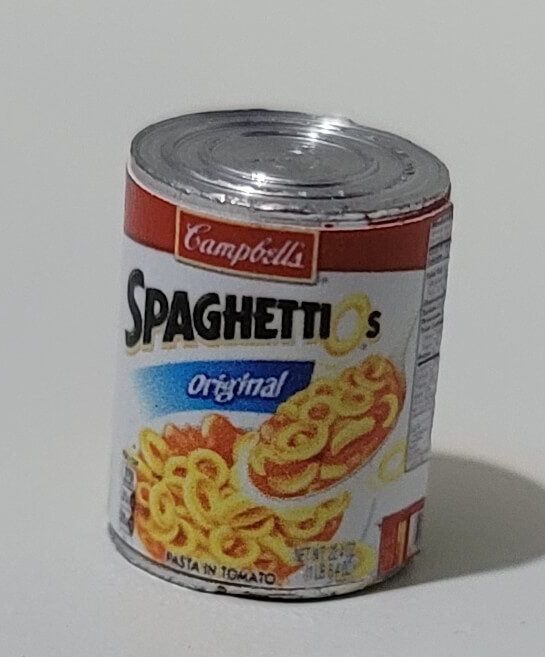 Spaghetti Os Can