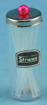 Drinking Straws in Container