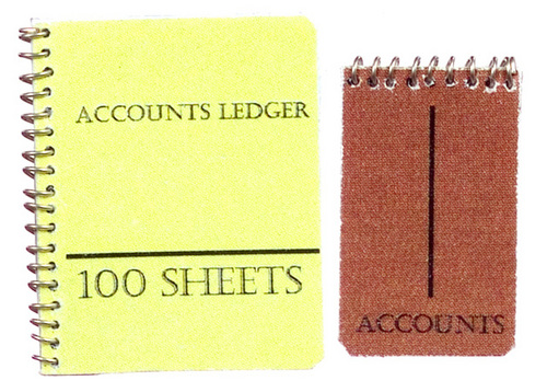 Accounting Pad & Notebook Discontinued