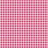 (image for) 1/2in Scale Wallpaper Red Check 6pc