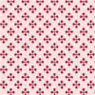 (image for) 1/2in Scale Wallpaper Tulip Tile Red 6pc