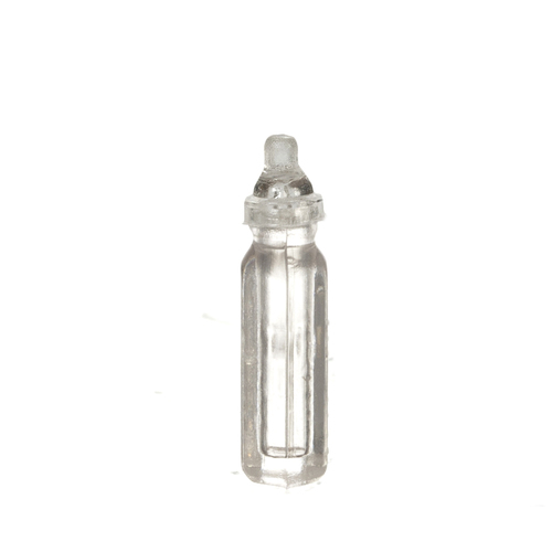 Baby Bottles Clear 500pc Bulk  Mary's Dollhouse Miniature Accessories