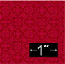 Wallpaper Albert Red 6pc
