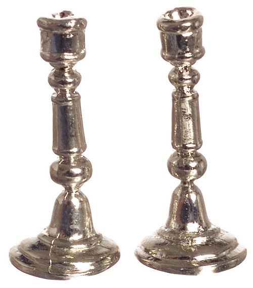 Silver Plated Candle Stick Holders 1pr