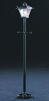 (image for) Black Post Lamp