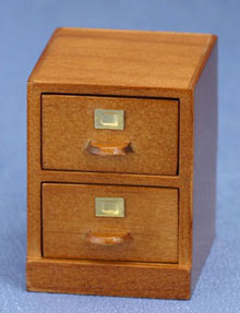 File Cabinet/2 Drawer - Walnut