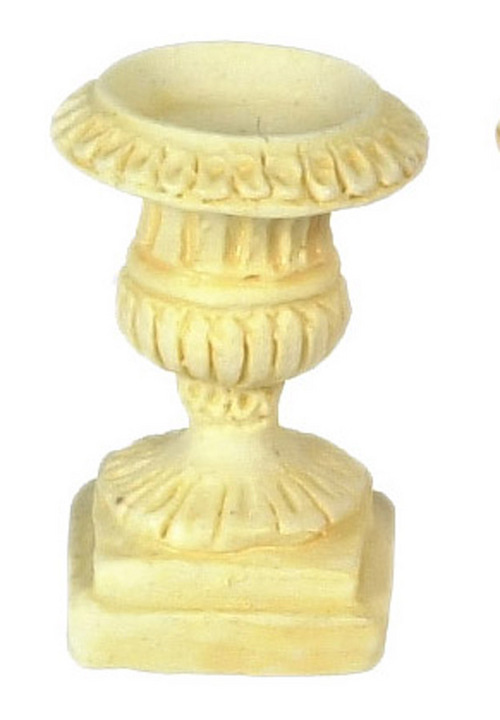 1/2in Scale Urn - Ivory - 6pc