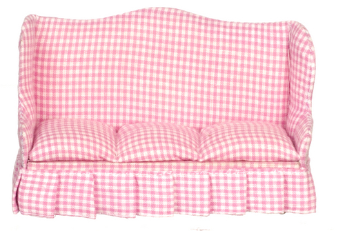 Pink Check Sofa DISCONTINUED