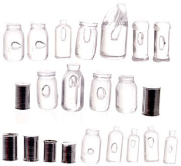 22 Assorted Potpourri Jars