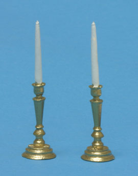 Gold Candle Holders 1pr