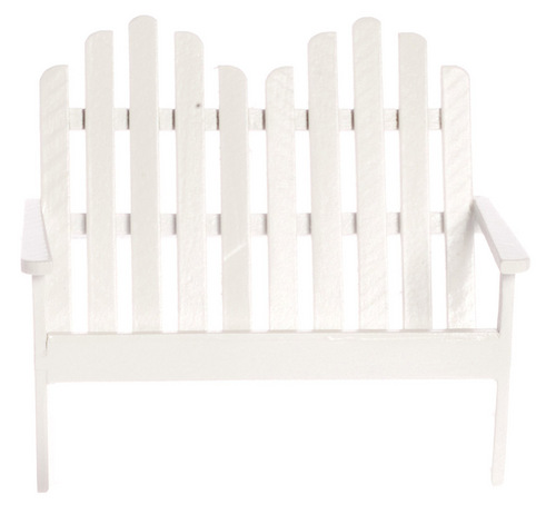 Adirondack Double Chair / Loveseat - White