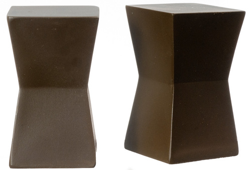 Block Tables 2pc - Brown