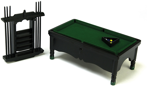 Pool Table Set - Black