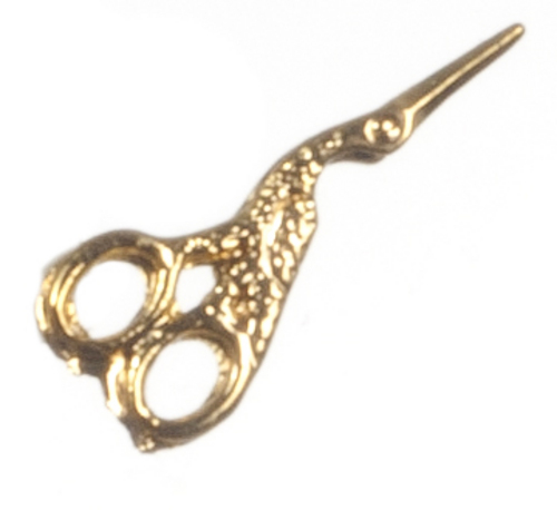 Fancy Scissors  Mary's Dollhouse Miniature Accessories