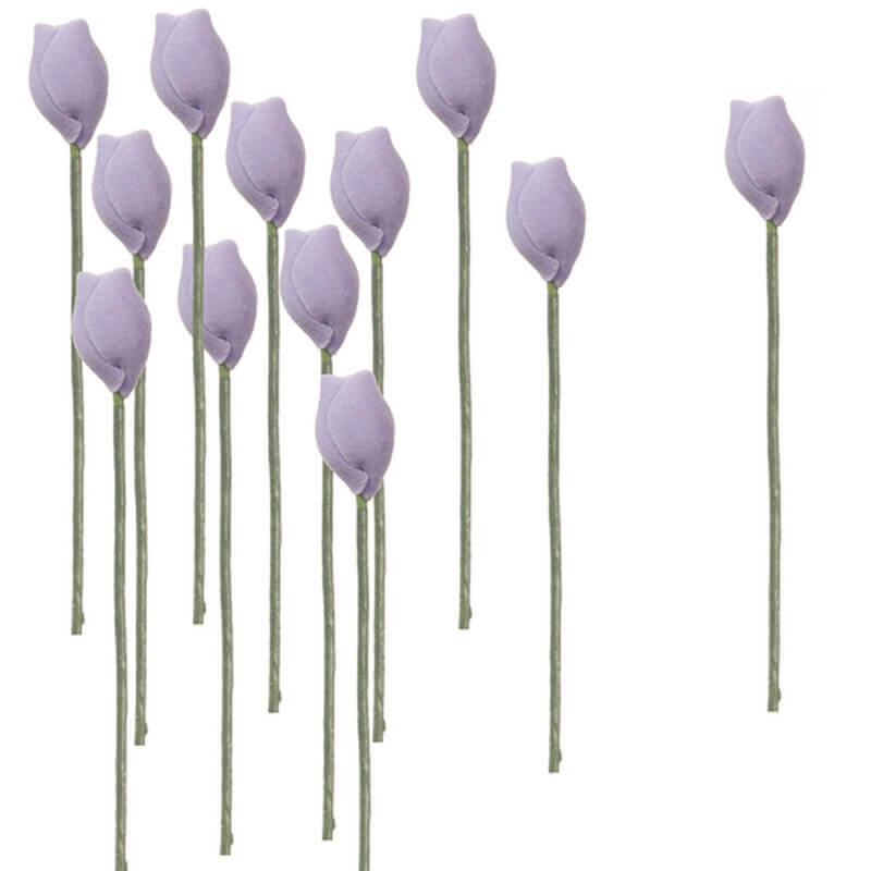 1dz Lavender Tulip Stems
