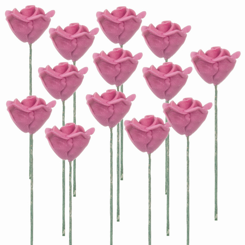 1dz Light Pink Rose Stems