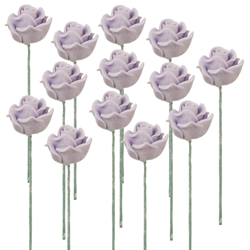 1dz Lavender Rose Stems