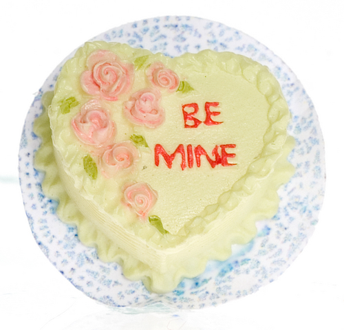 1/2in Scale Be Mine Valentines Cake 2pc