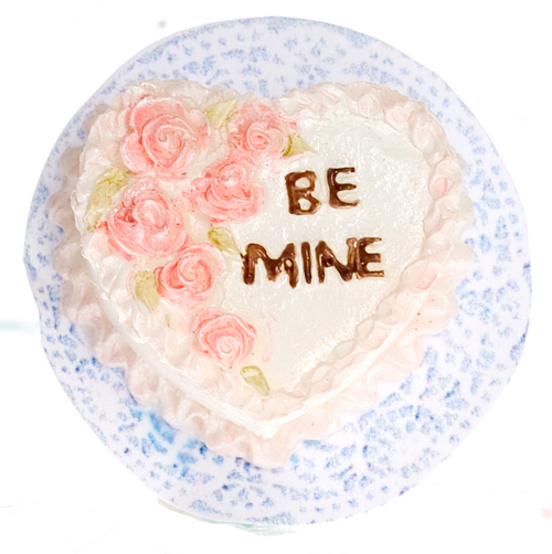 Be Mine Valentines Cake 2pc