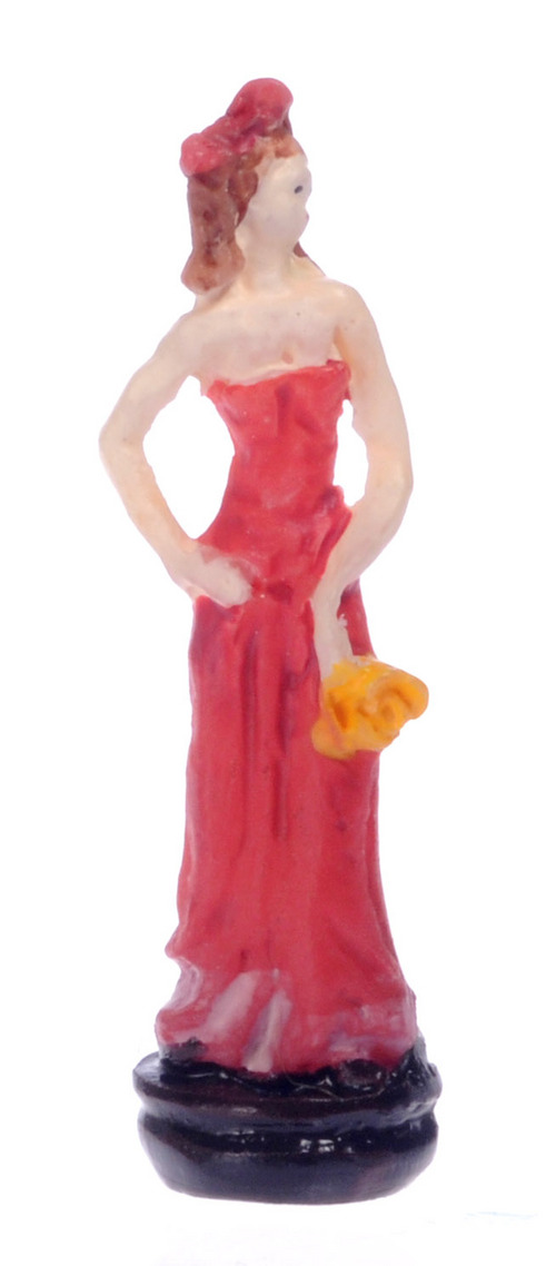 High Fashion Lady Figurine