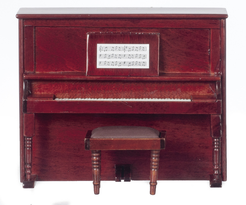 Piano & Bench - Mahogany