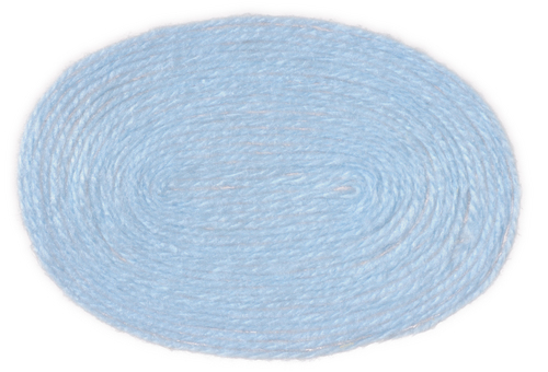 Baby Blue Oval Rug