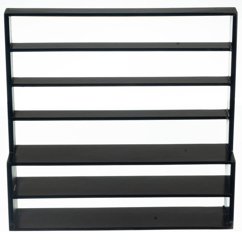 Double Store Shelf - Black