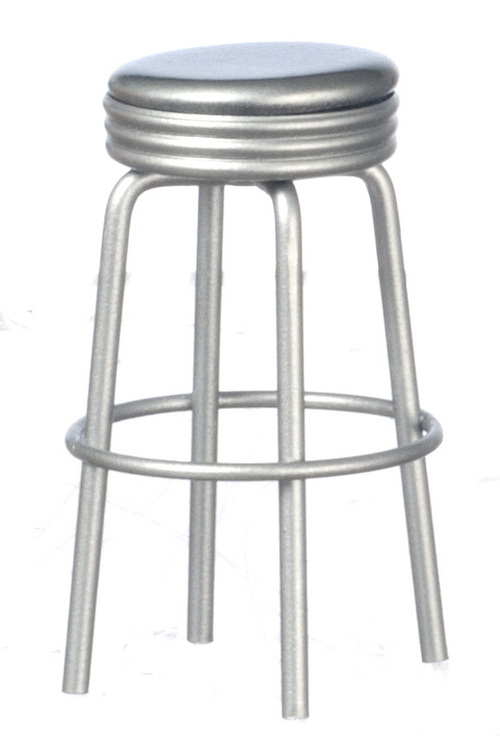 1950s Silver Stool