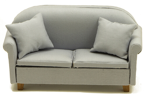 Gray Sofa w/ Pillows