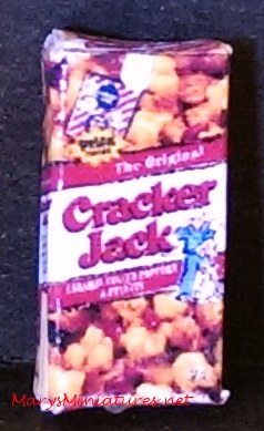 Cracker Jack Carmel Corn Box