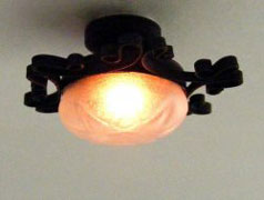 (image for) White Starburst Ceiling Lamp