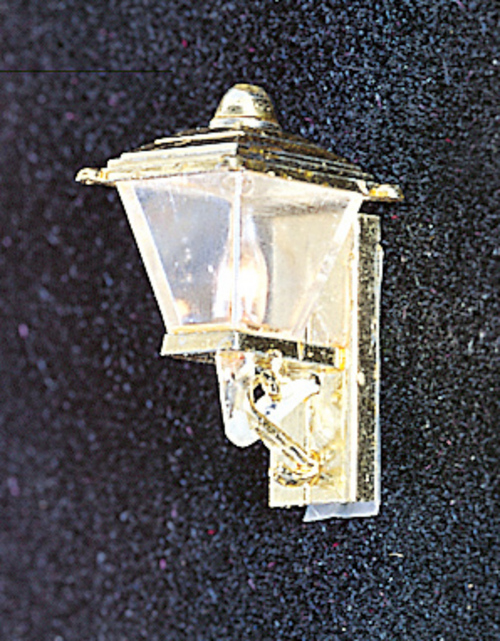 Gold Coach Lamp 12v Mary's Dollhouse Miniatures
