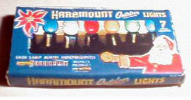 1937 Haramount Christmas Lights Box Discontinued