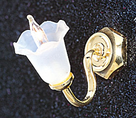 (image for) Canted Tulip Shade Wall Sconce