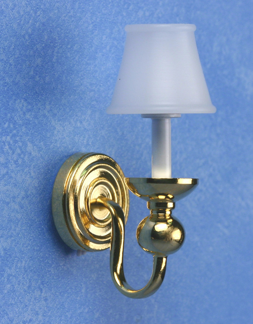 Candlestick Wall Sconce w/ Shade 12v