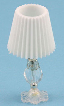 Cut Glass Crystal Table Lamp - Non-Electric