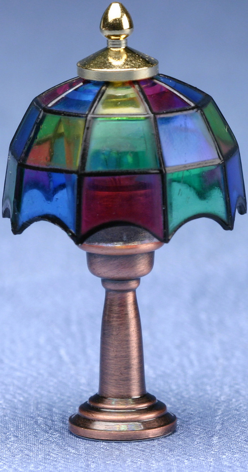 Colored Tiffany Table Lamp 12v