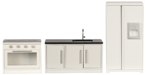 Kitchen Appliance Set - 3pc - White