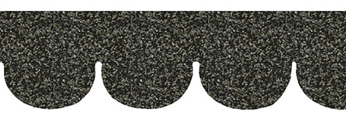 (image for) Salt & Pepper Fishscale Asphalt Shingles 157 Square Inches