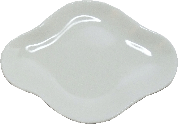 Large Square White Ceramic Platter
