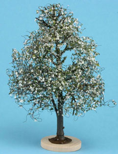Miniature Tree w/ White Flowers